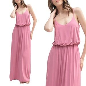ModCloth Lush Mauve Berry Sleeveless Maxi Dress